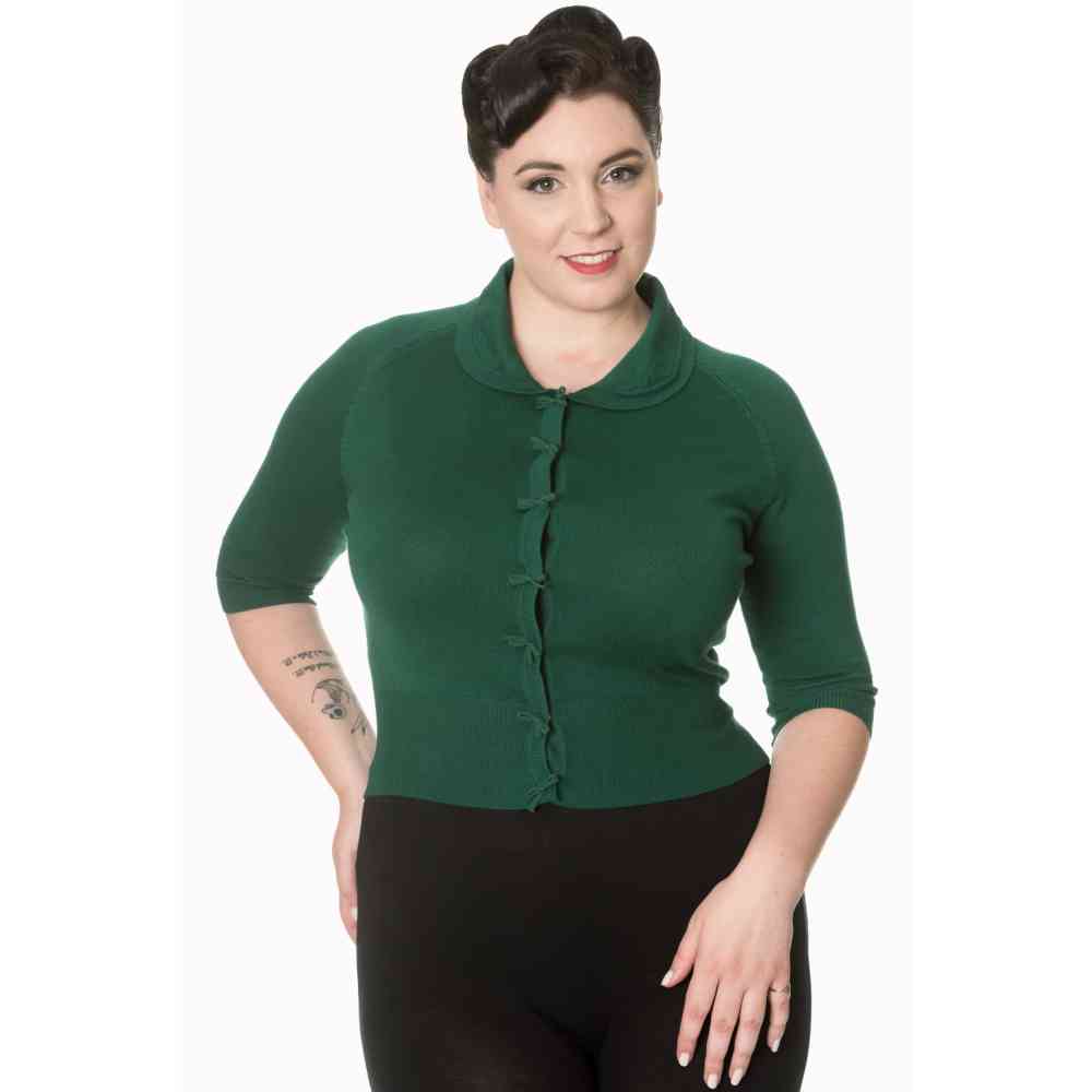 Dancing Days - April Cardigan - Groen